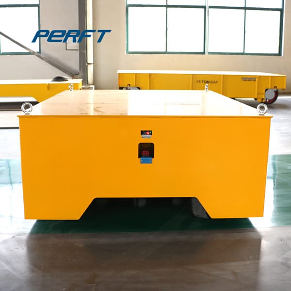 motorized rail transfer trolley for mechanical equipment workshop 120t